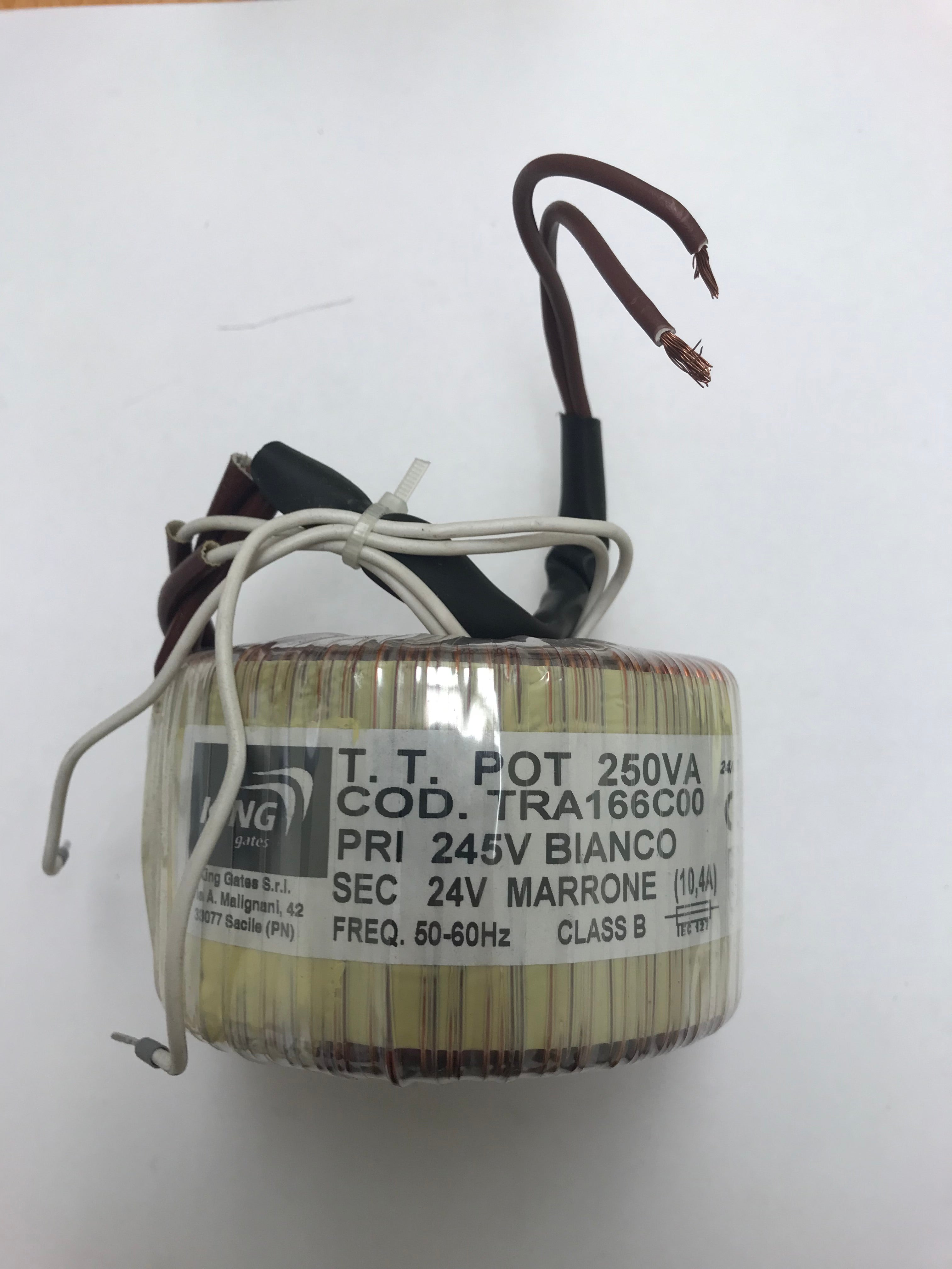 SPARE PART - TRANSFORMER XL 250VA 245 to 24 ac for JETXL
