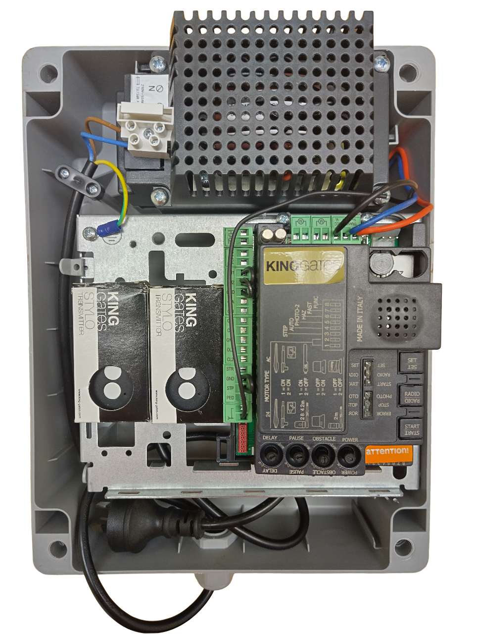 SWING CONTROL BOX + 2 STYLO Remotes - Suitable for JET/COUPER/RAM and MODUS/MINIMODUS SLAVE