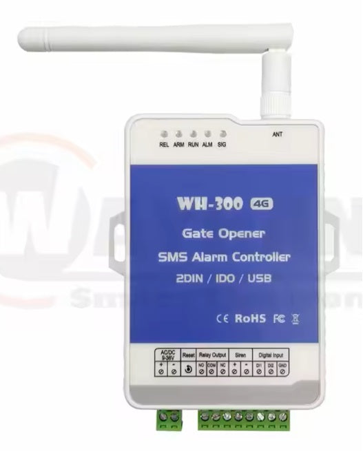 4G MOBILE GATE OPENER - GSM WH-300